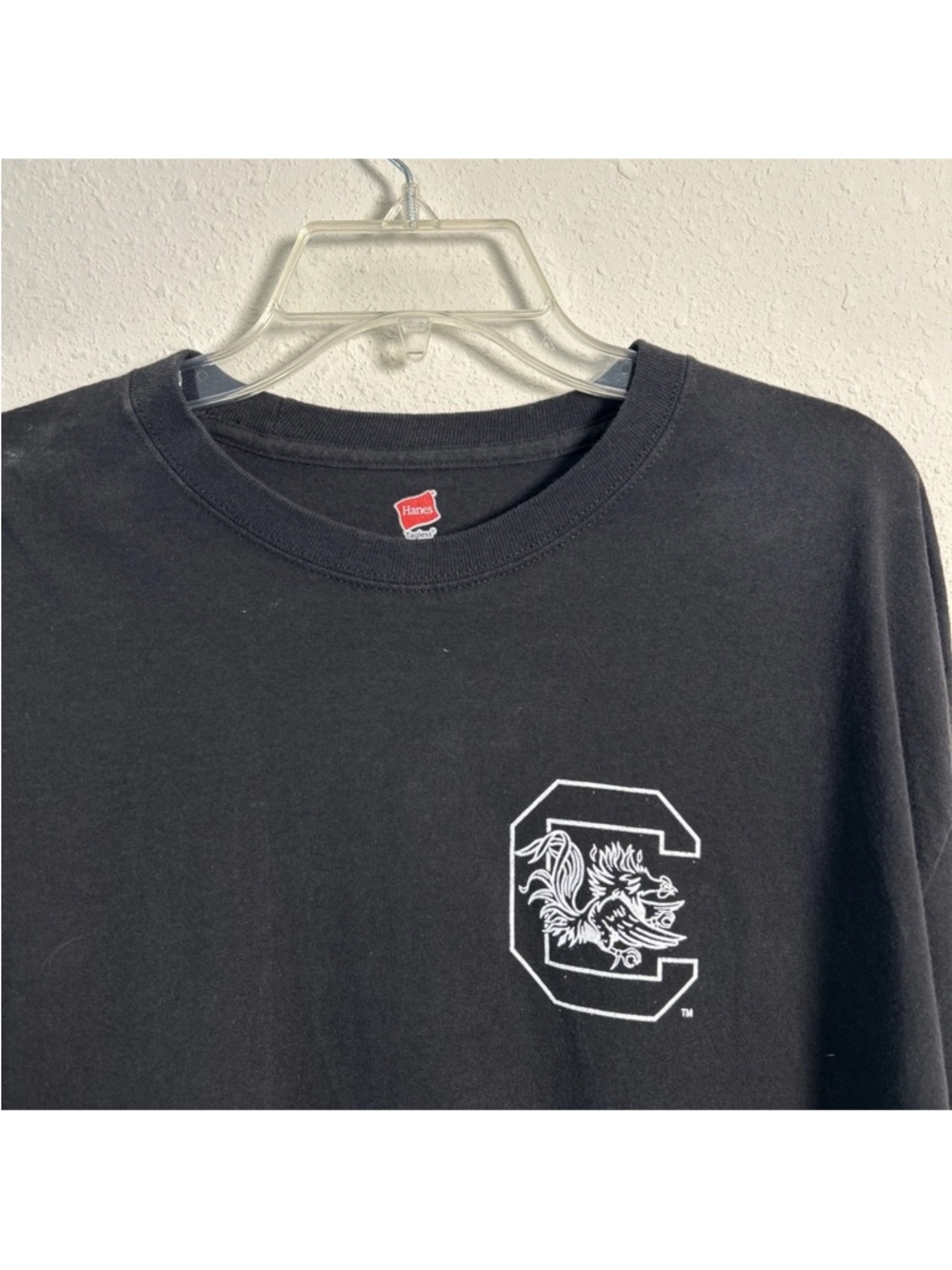 Y2K South Carolina Gamecocks Mason Jar Tailgate Hanes Long Sleeve Shirt Sz XL - Picture 3 of 9